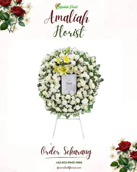 Krans Bunga Duka Berohol